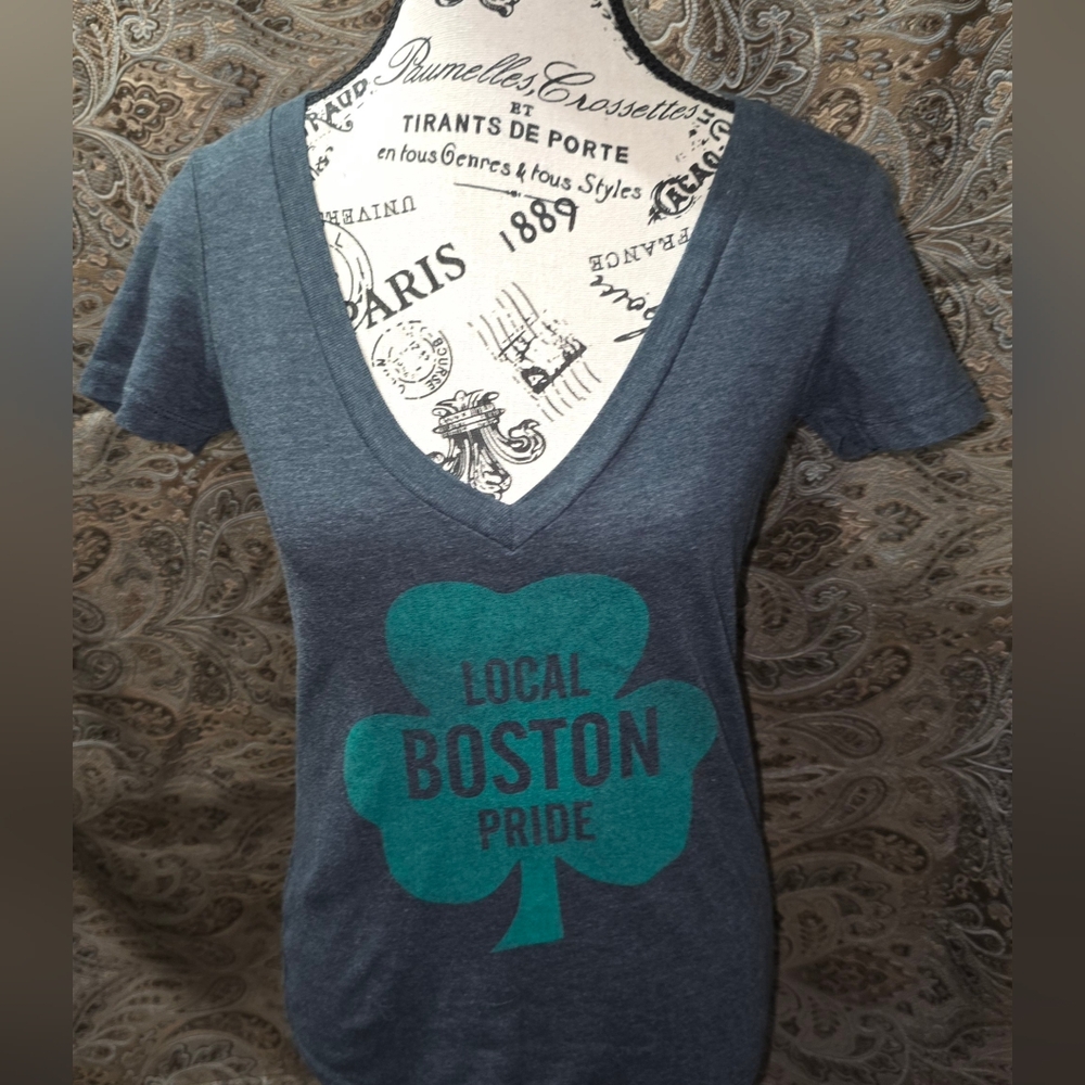 Local Boston Pride Gray T-Shirt